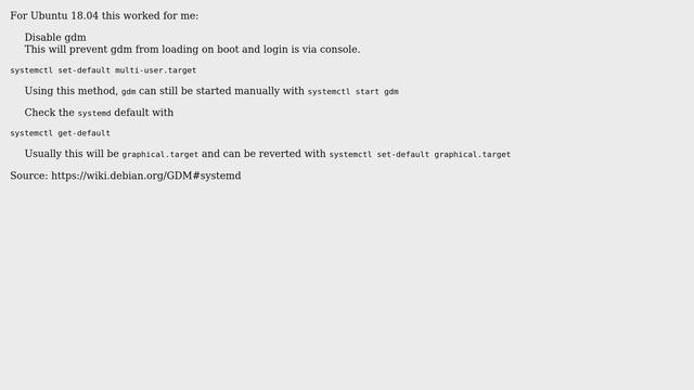 Ubuntu: How to disable GDM from being automatically started? (4 Solutions!!) смотреть онлайн