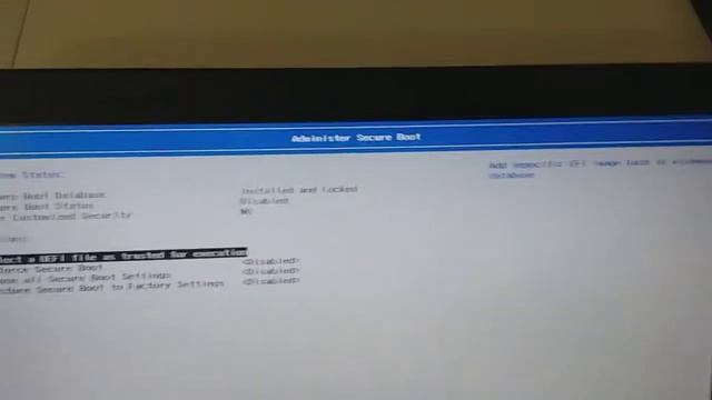 How to disable Secure boot in Haier 7G-5H смотреть онлайн