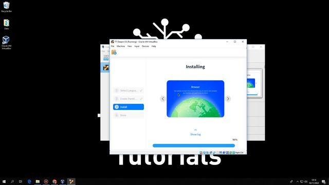 how to install linux deepin os on virtualbox for free 2022 смотреть онлайн