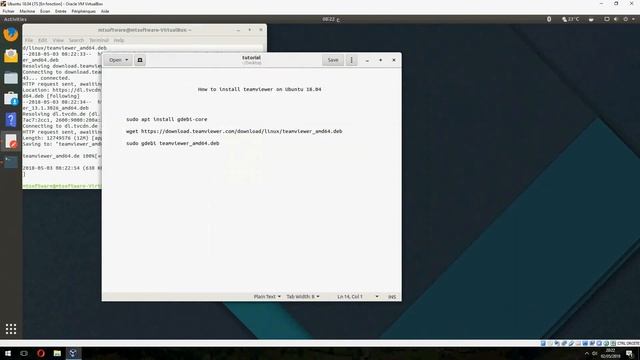 How to install TeamViewer on Ubuntu 18.04 смотреть онлайн