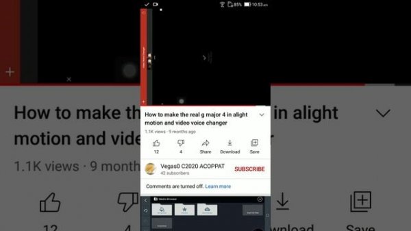 How To Make G Major 4 on Alight Motion and Music Speed Changer