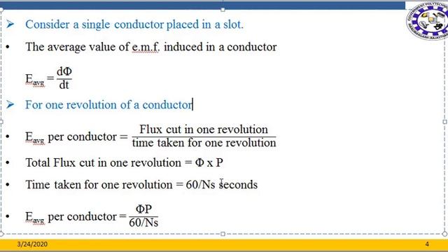 1 EE 306 1.1 Emf equation of an alternator By Nitin Kumar Jangir смотреть онлайн