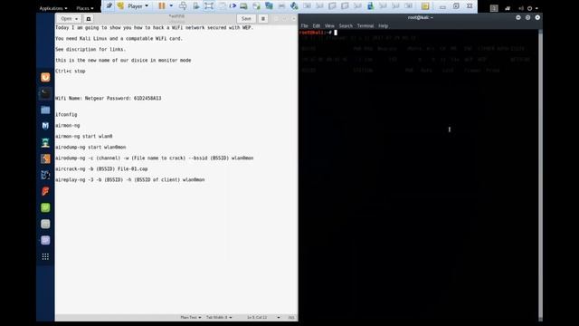 WEP Crack Tutorial смотреть онлайн