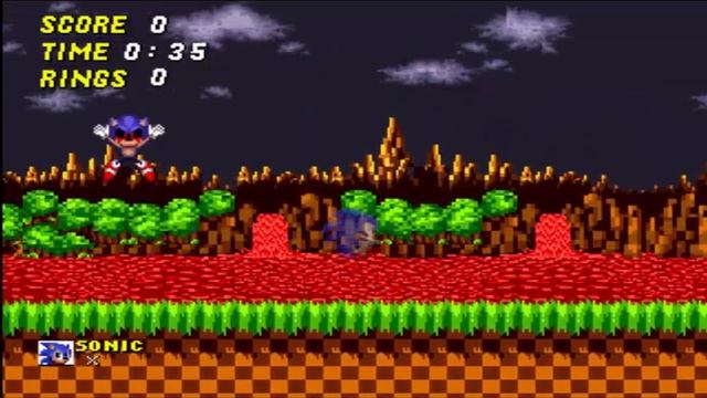 The day is over! (S2 Mode) - Round.EXE (NEW VERSION!!!) - Sonic 2 Gameplay смотреть онлайн