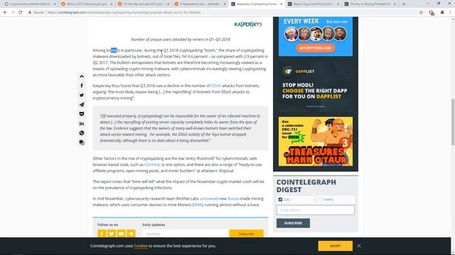 Binance User Gets Hacked! | CryptoJacking Botnets? | Envion AG by Zug Court | Cudo Miner? смотреть онлайн