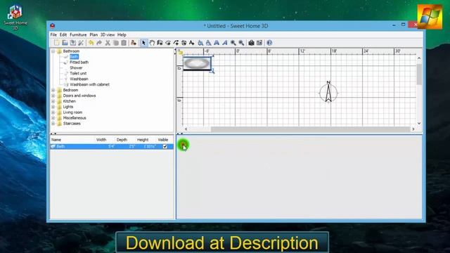 Sweet Home 3D 5.6 смотреть онлайн