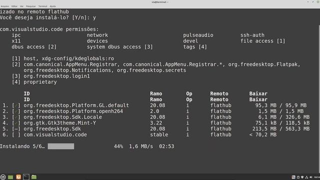 COMO INSTALAR O VISUAL STUDIO CODE NO LINUX MINT | Via Terminal смотреть онлайн