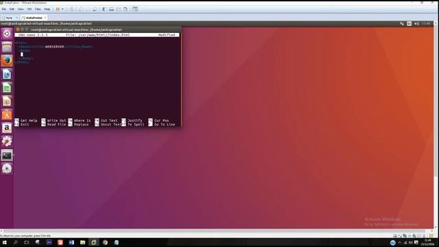 INSTALASI WEB SERVER DENGAN MENGGUNAKAN VMWARE PADA OS LINUX-UBUNTU смотреть онлайн