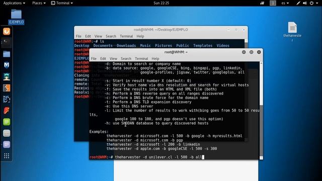 Vulnerabilidad WEB - Capturar correos corporativos [theHarvester] смотреть онлайн