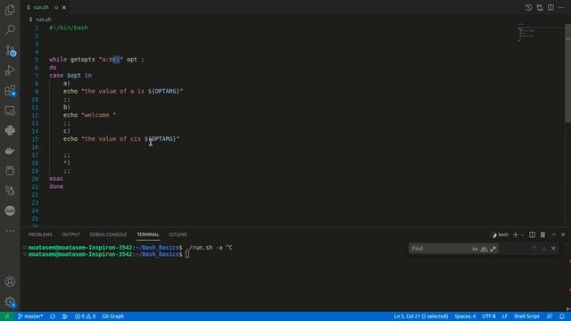Bash Script getopts #25 смотреть онлайн