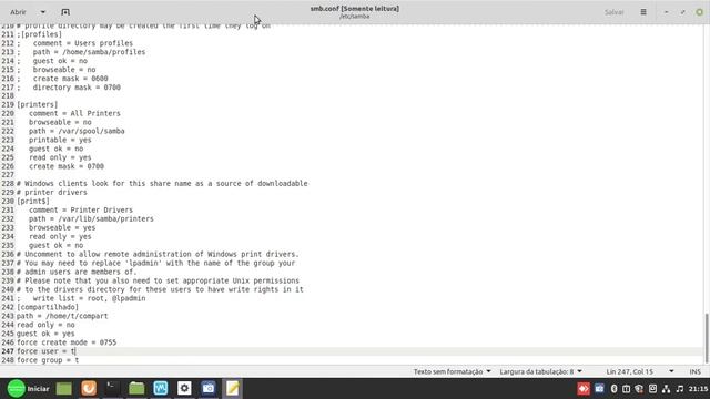 Configuração do SAMBA no Linux, Veja como acessar pastas do Linux por meio do Windows. смотреть онлайн