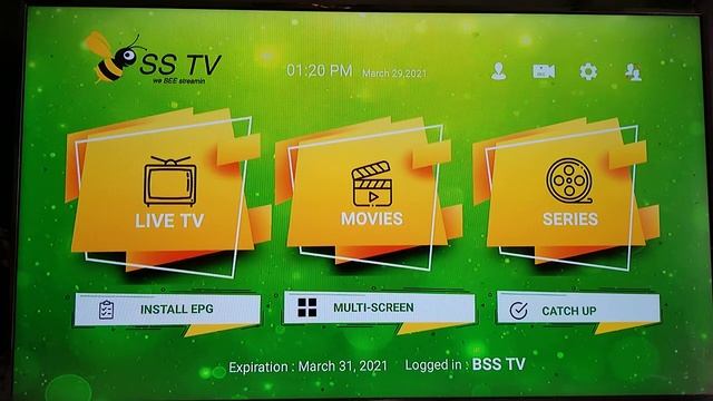 Log in to the BSS TV app смотреть онлайн