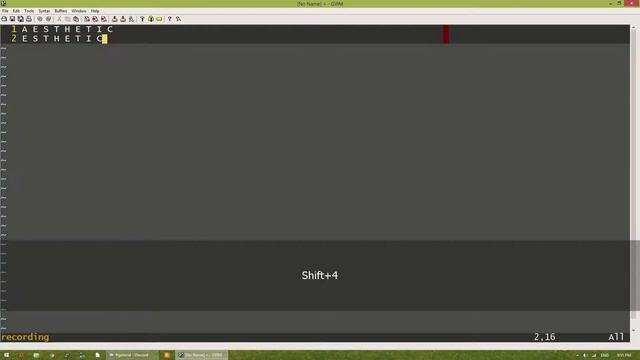 vim aesthetic: can your editor do this? смотреть онлайн