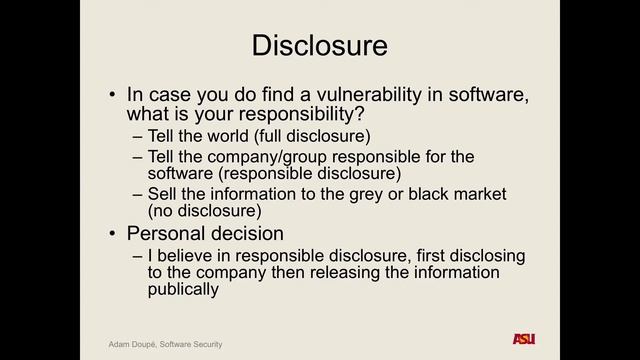 CSE 545 F18: 1-10-18 "Ethics and Network Insecurity Pt. 1" смотреть онлайн