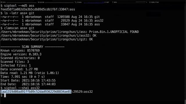 Ep 2 - ClamAV - Creating Hash-based Signatures смотреть онлайн