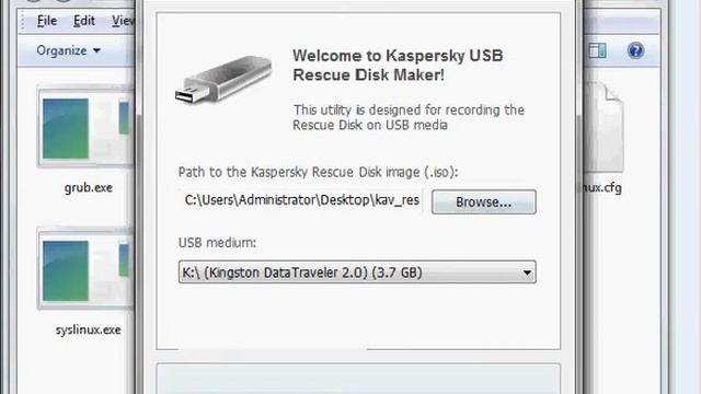 شرح طريقة حرق Kaspersky Rescue cd 10 على فلاش ميموري смотреть онлайн