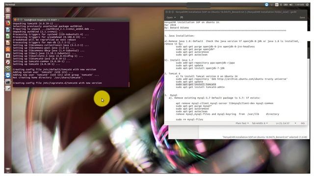 Installation of KenyaEMR dependencies смотреть онлайн