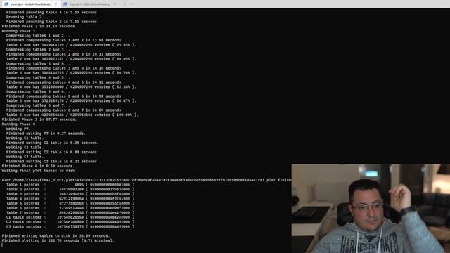 Chia Plotting Xeon 8375C смотреть онлайн