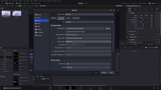 Fix MKV Audio Import Davinci Resolve Studio - Linux Issue смотреть онлайн
