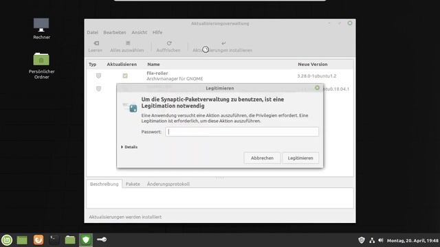 Linux Mint 19.3 für Anfänger - Teil 4 - Systemaktualisierungen installieren смотреть онлайн