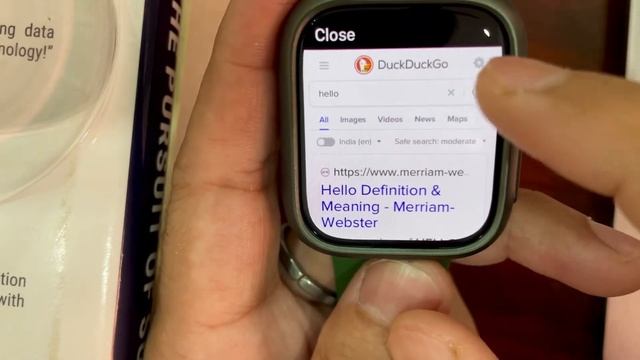 Internet Bowser For Apple Watch Series 7 🌐 Safari Alternative #applewatch #apple