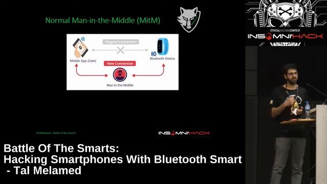 Battle of the Smarts: Hacking Smartphones with Bluetooth Smart - Tal Melamed смотреть онлайн