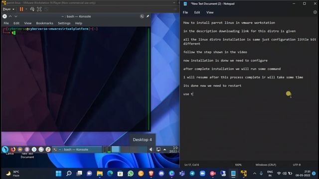 How to Install Parrot Linux in VMWare Workstation ||Complete Explanation ||stackingsup смотреть онлайн