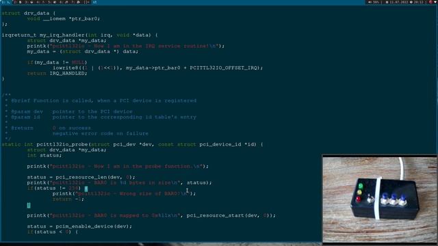 Linux PCI Driver Tutorial - Part 4: Using interrupts in a Linux PCI(e) Driver смотреть онлайн