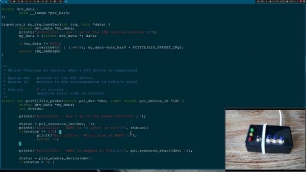 Linux PCI Driver Tutorial - Part 4: Using interrupts in a Linux PCI(e) Driver