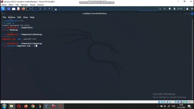 TERBARU!! CARA CRACK FILE ZIP MENGGUNAKAN JOHN THE RIPPER DI KALI LINUX. #Johntheripper #kalilinux смотреть онлайн