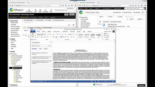 Alfresco Hybrid Cloud Demonstration смотреть онлайн