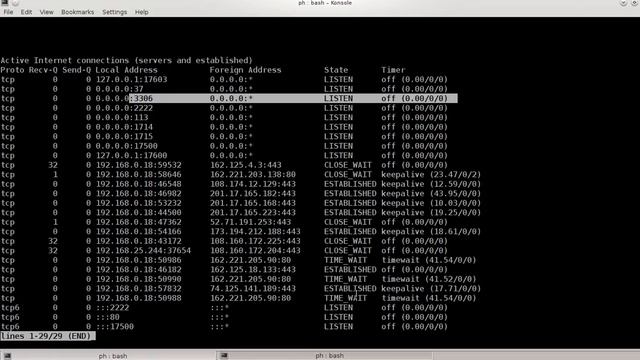 Dicas Linux - Comando Netstat смотреть онлайн