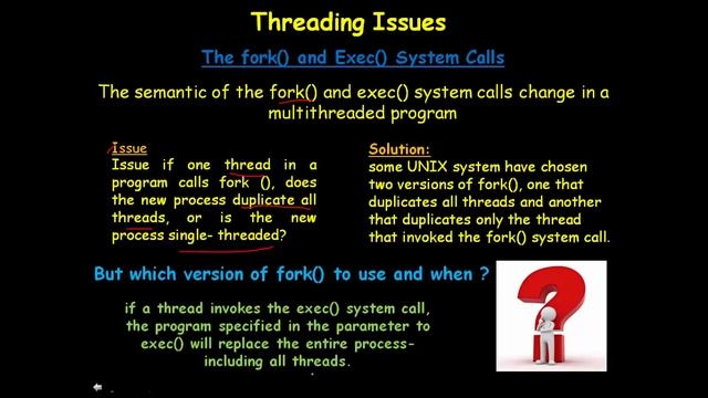 FORK AND EXEC SYSTEM CALLS (THREADING ISSUE) смотреть онлайн