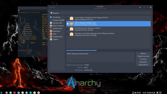 Probando Anarchy Linux Vista смотреть онлайн