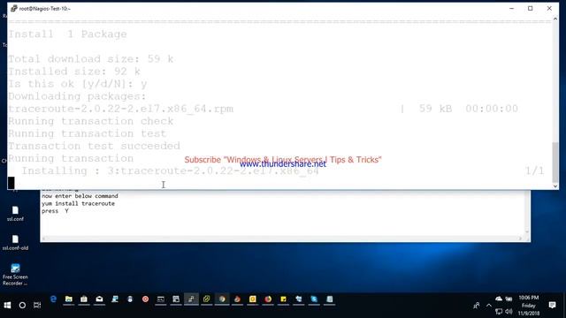 How to install traceroute in centos linux смотреть онлайн