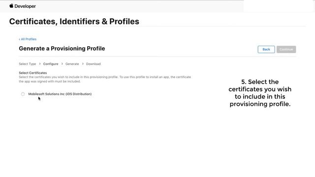 How to generate a Provisioning Profile ? смотреть онлайн