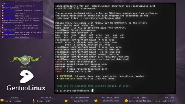 Gentoo Linux on the Xbox 360 - Part 7 смотреть онлайн