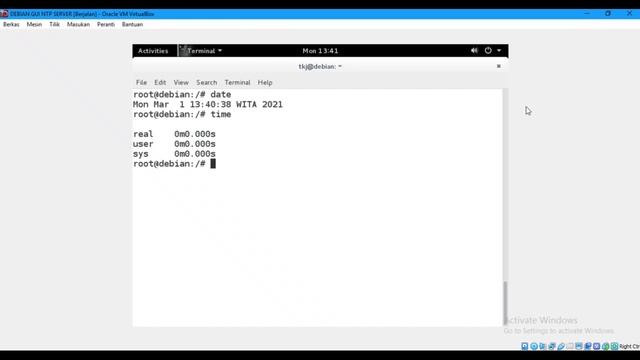 INSTALL & KONFIGURASI NTP SERVER DEBIAN смотреть онлайн