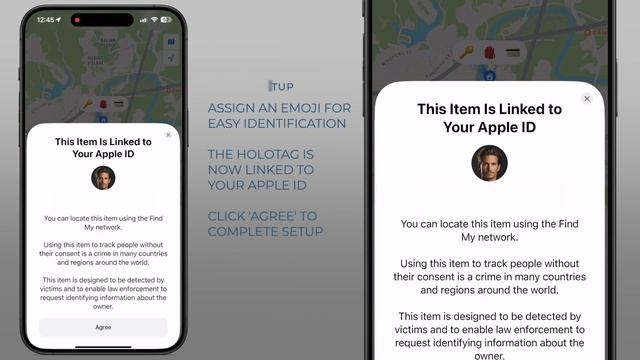 HoloTag Item Finder/Tracker Works with Apple Find My [iOS ONLY] смотреть онлайн