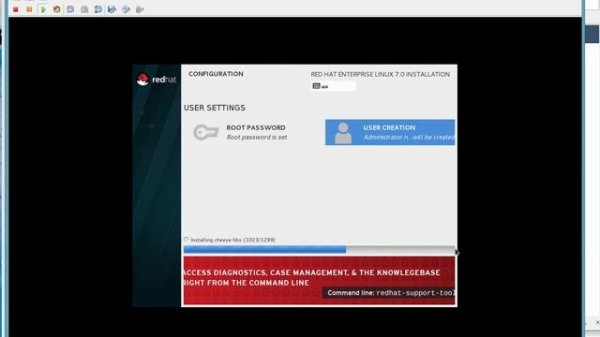 Linux: Red Hat Enterprise Linux / RHEL7 Install and Initial Overview