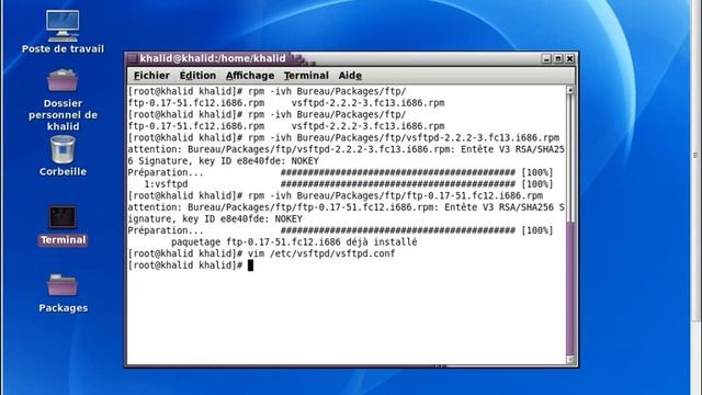 FTP sous Linux (KHALID KATKOUT) смотреть онлайн