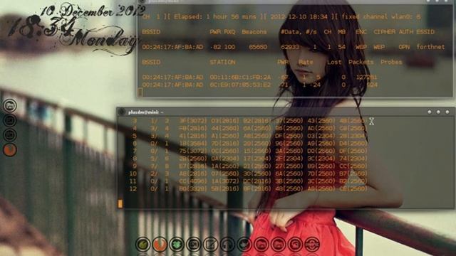 aircrack-ng (crack WEP network at 30sec) смотреть онлайн