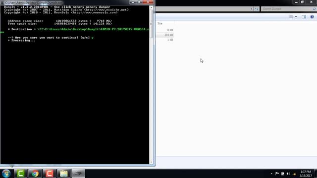 Memory Capture with Dumpit смотреть онлайн