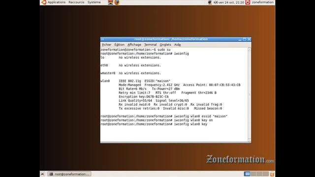 Ubuntu Wifi Configurer sa connexion смотреть онлайн