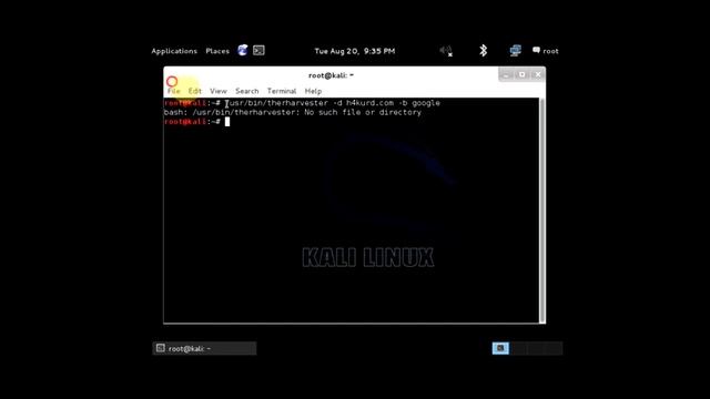 How to use TheHarvester on Kali Linux and Collect emails смотреть онлайн