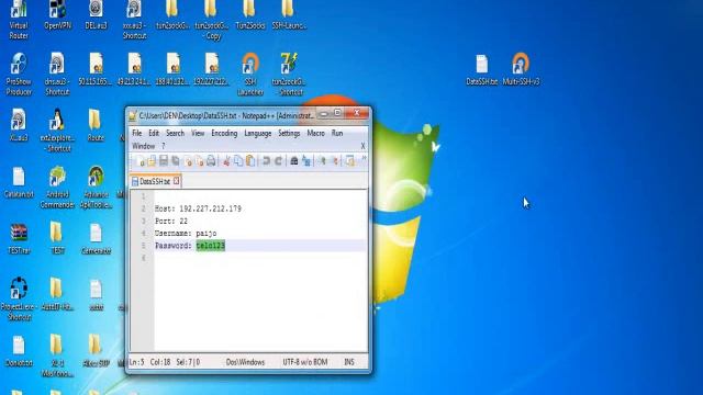 Multi SSH Menggunakan 6 Bitvise Tunnelier dan Proxifier смотреть онлайн