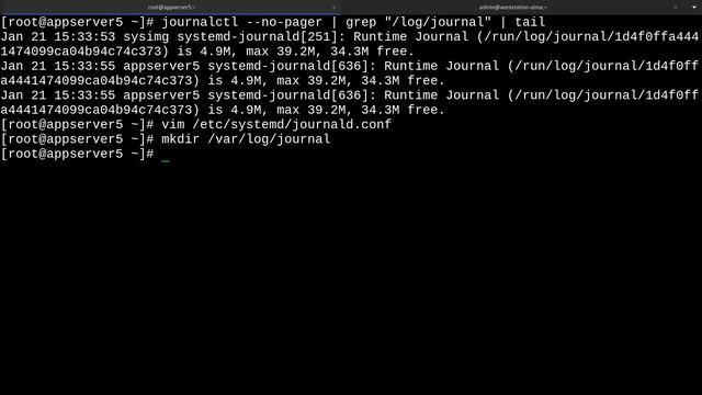 Preserve System Journal - RHCSA v9 Review смотреть онлайн