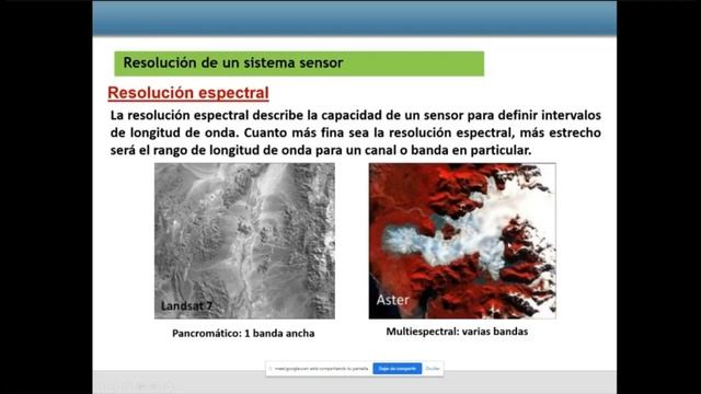 2020-09-26 DEFINICIÓN Y RESOLUCIÓN DE SENSORES EN PERCEPCIÓN REMOTA (TELEDETECCIÓN) смотреть онлайн