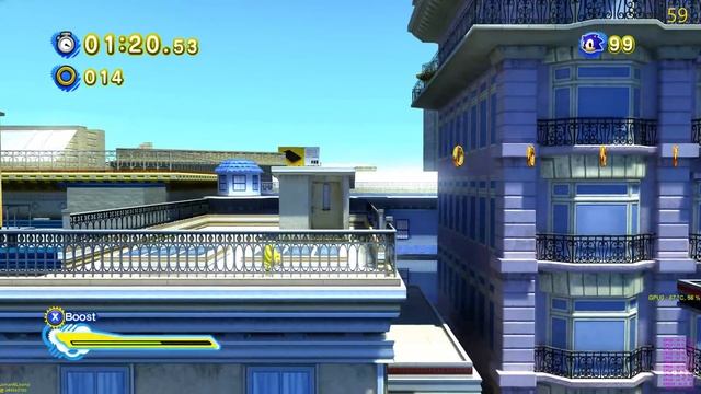 Sonic Generations City Escape AMD RX 480 4K смотреть онлайн