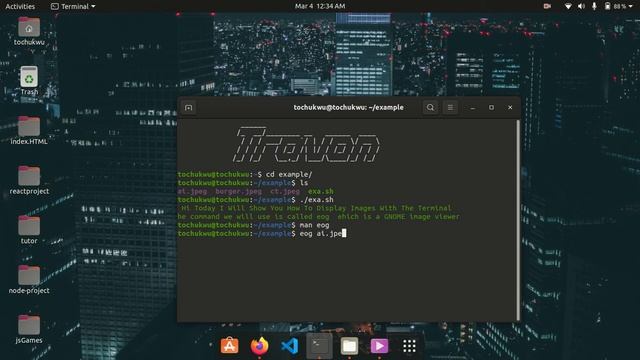 Display image with the terminal смотреть онлайн